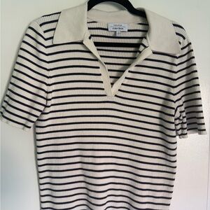 & Other Stories Striped Knit Top